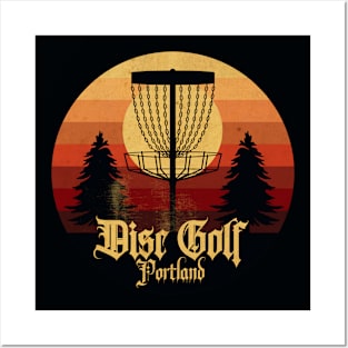 Disc Golf Portland Posters and Art